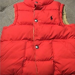 Boys reversible winter vest